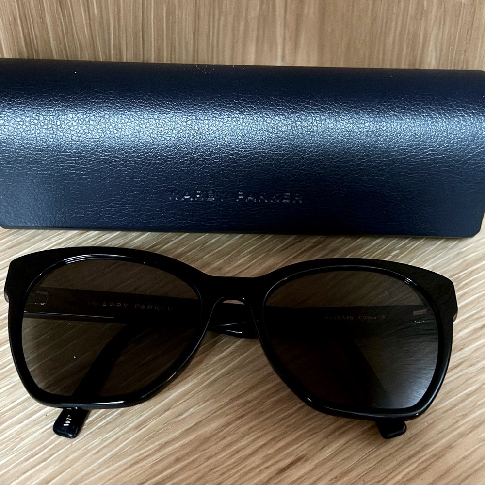 Warby Parker Black Cat-Eye Sunglasses
